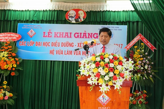 Ông Vương Phương Nam - Phó chủ tịch Tỉnh Bạc Liêu phát biểu chỉ đạo tại buổi lễ