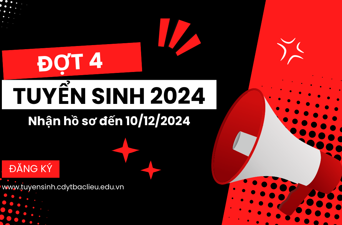 Thông báo tuyển sinh đợt 4 năm 2024