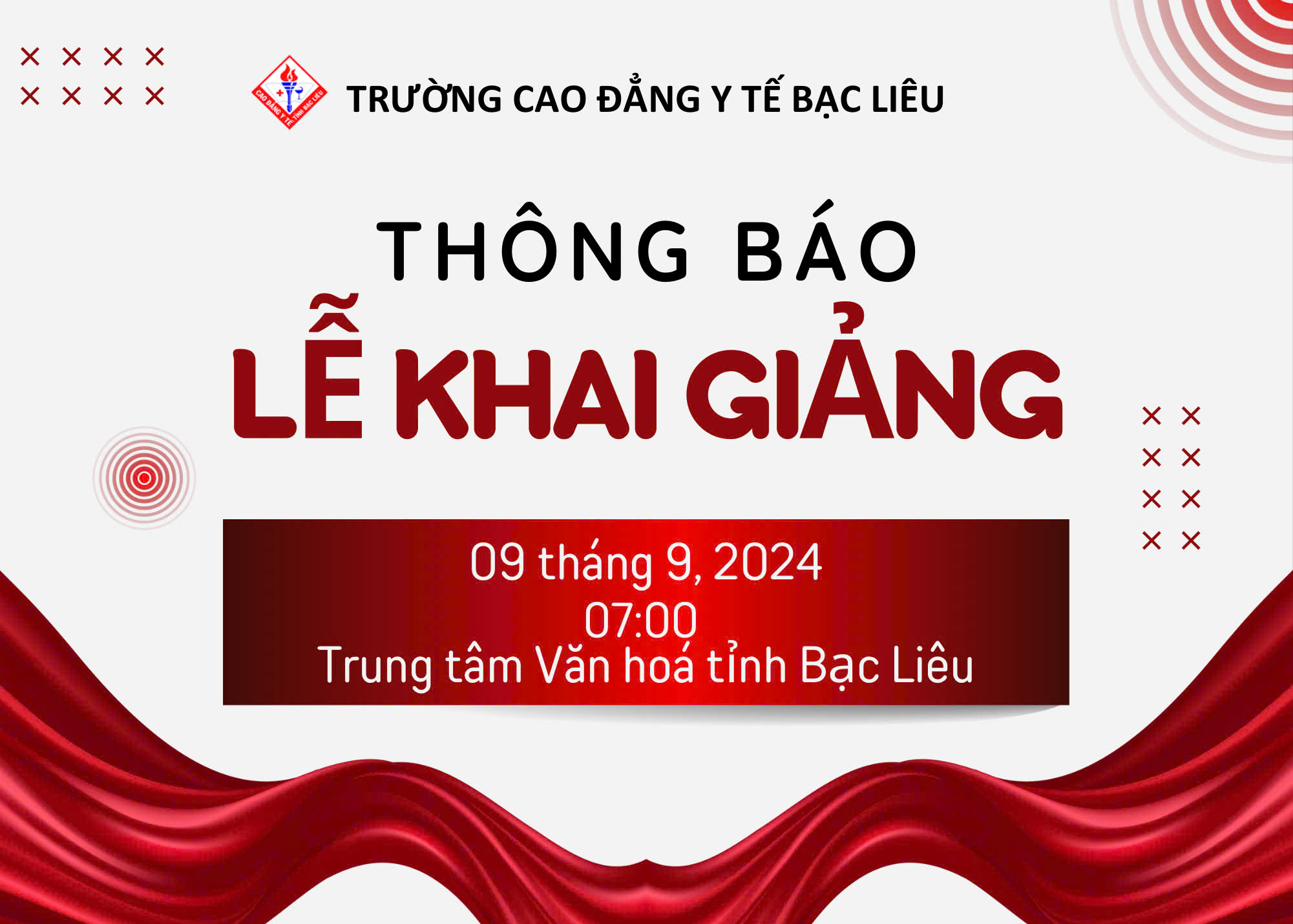 Thông báo lễ khai giảng năm học 2024_2025