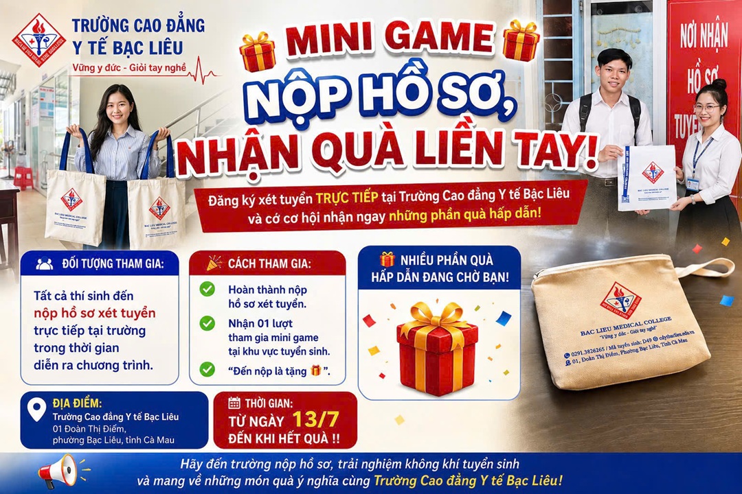MINI GAME – NỘP HỒ SƠ, NHẬN QUÀ LIỀN TAY!