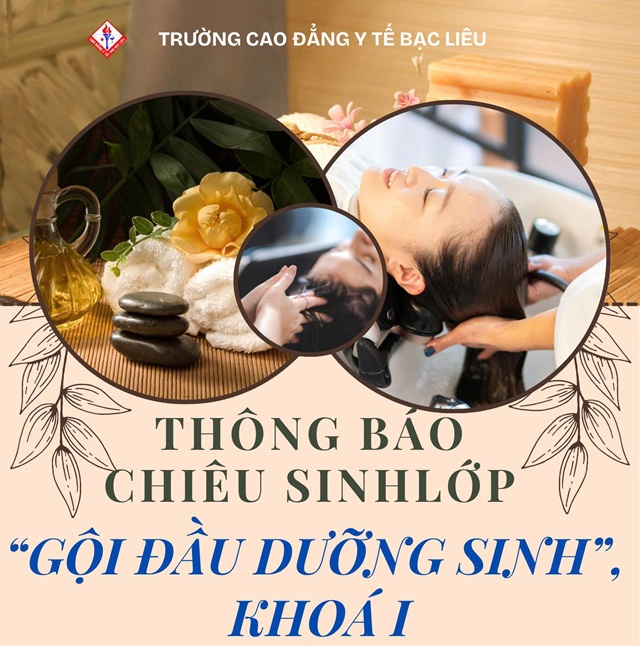 Chiêu sinh khóa học “Gội đầu dưỡng sinh” (Khóa 1)